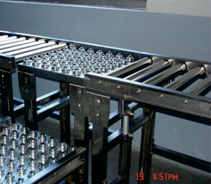 滚筒滚球输送机